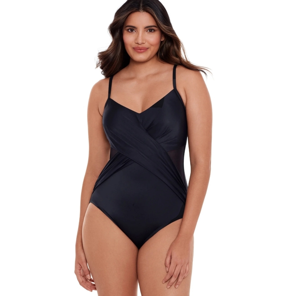 Embrace your Curves by Miracle Brands Women's Janelle Swimsuit